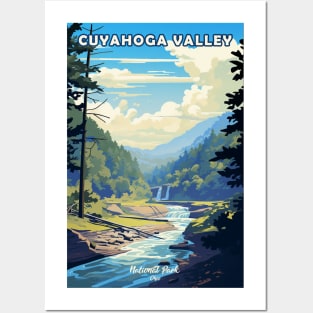 Cuyahoga Valley National Park Travel Poster Posters and Art